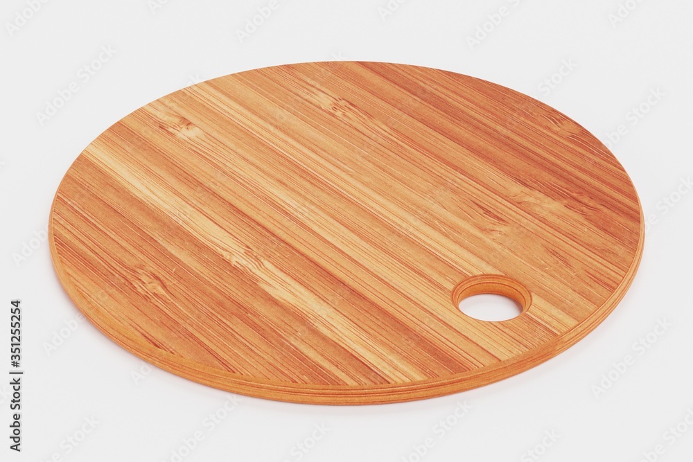 Realistic 3D render of Chopping Board Realistic 3D render of Chopping Board