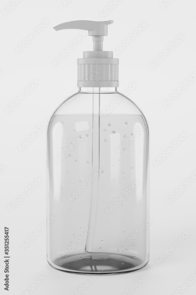 Fototapeta premium Realistic 3D Render of Hand Sanitizer