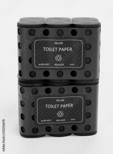 Realistic 3D Render of Toilet Papers Pack
