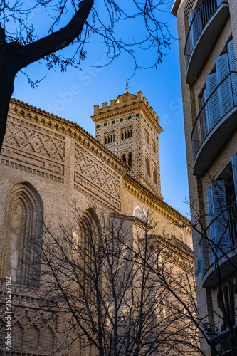 Foto Santa Maria Magdalena Church in Zaragoza, Spain