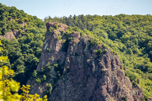 Scenic view of the Rheingrafenstein nearby Bad Kreuznach