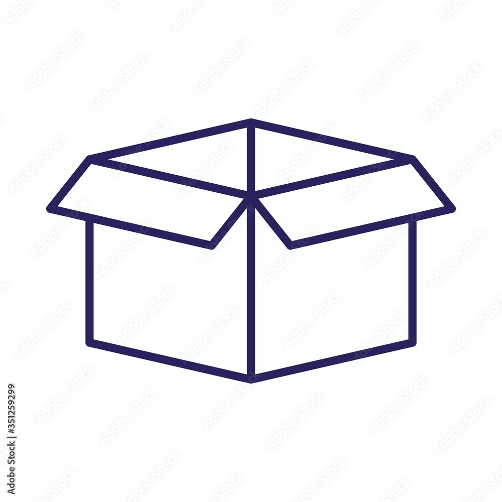 carton box packing isolated icon carton box packing isolated icon