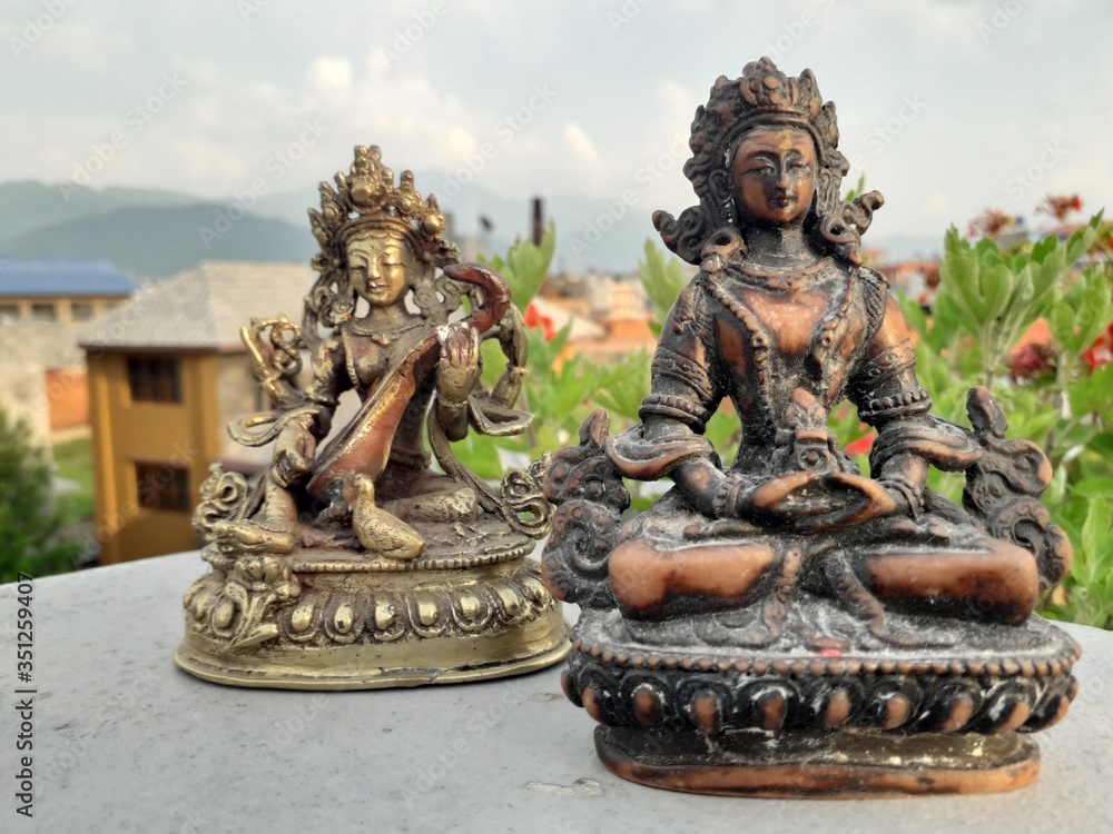 Fototapeta premium Statue of Manjushree
