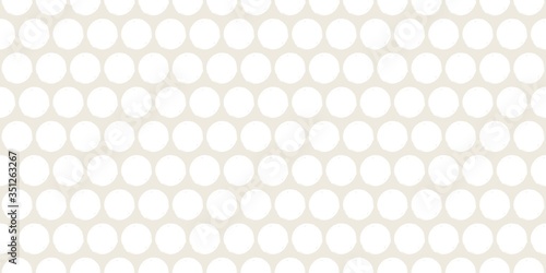 Seamless neutral beige pattern with grunge circles