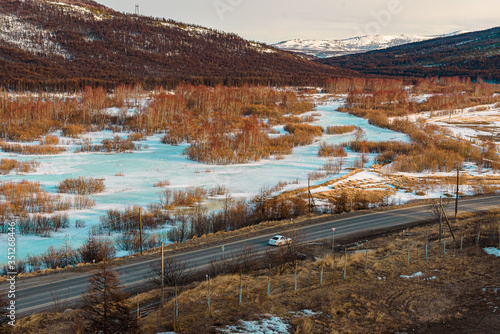 Kolyma in the spring