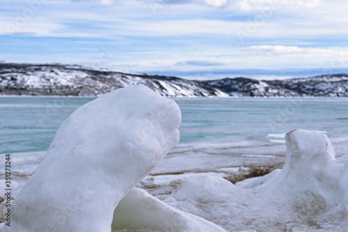 Sea of Okhotsk melts ice