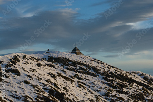 Mt. Buller summit in winter