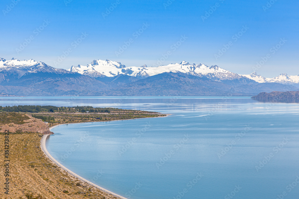 Beach of General Carrera Lake, Chile Chico, Aysén, Chile