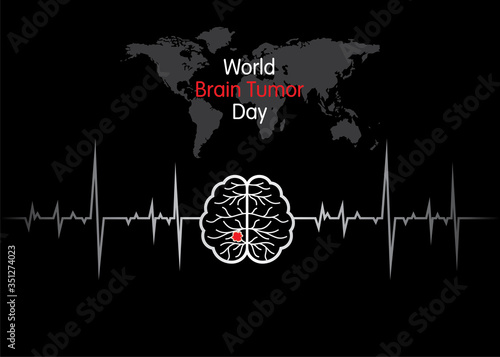 World Brain Tumor Day Vector