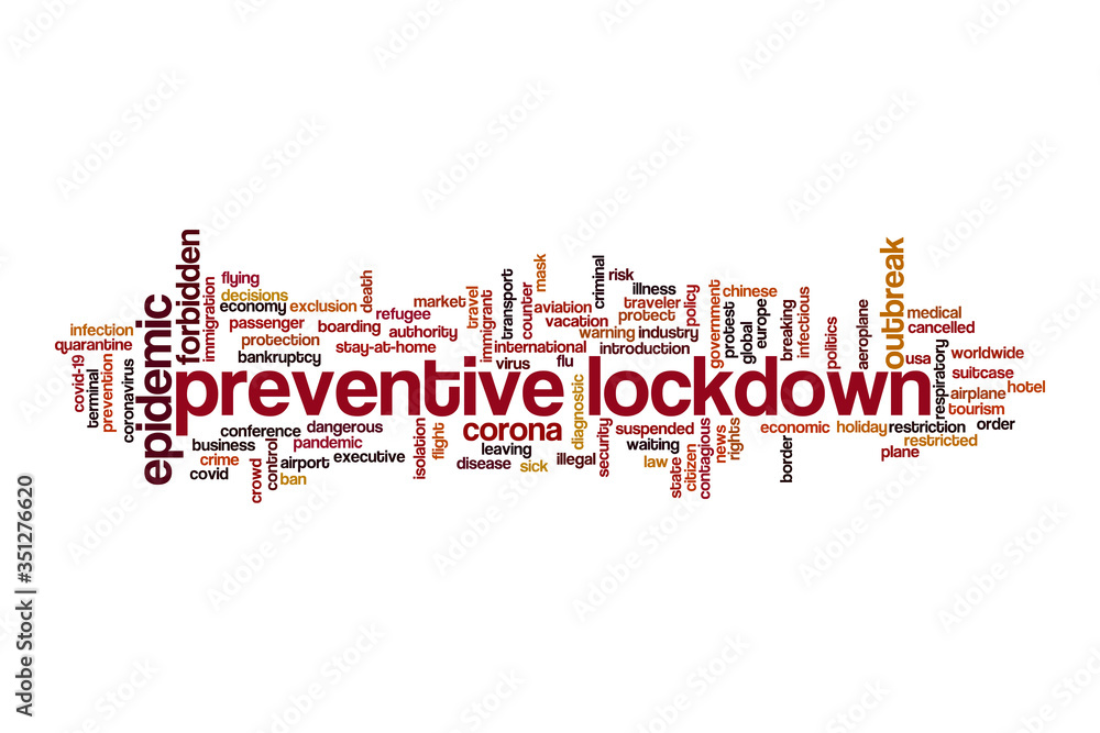 Preventive lockdown cloud concept
