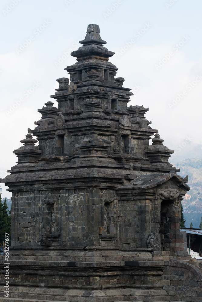 Old temple java indonesia