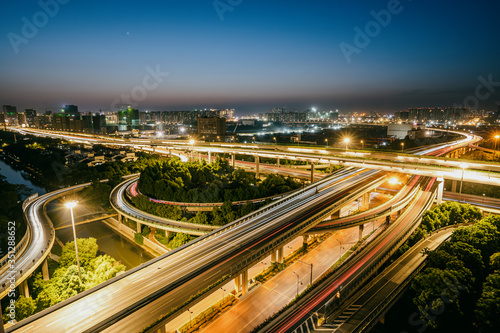 traffic at night