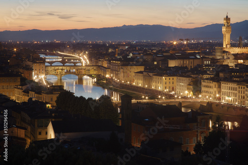 View of Florence from Piazzale Michelangelo.