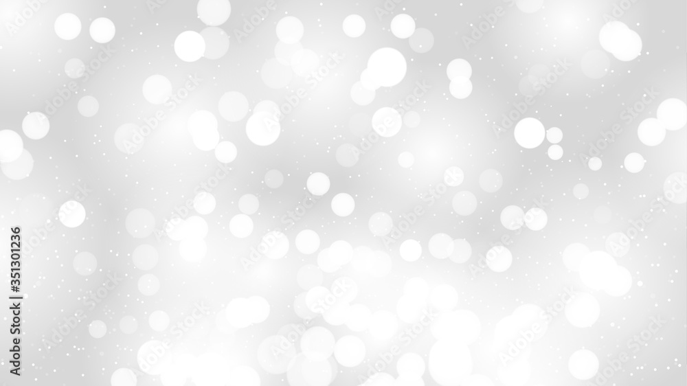 abstract blur white and gray color background with white bokeh lights defocused. abstract blur white and gray color background with white bokeh lights defocused.