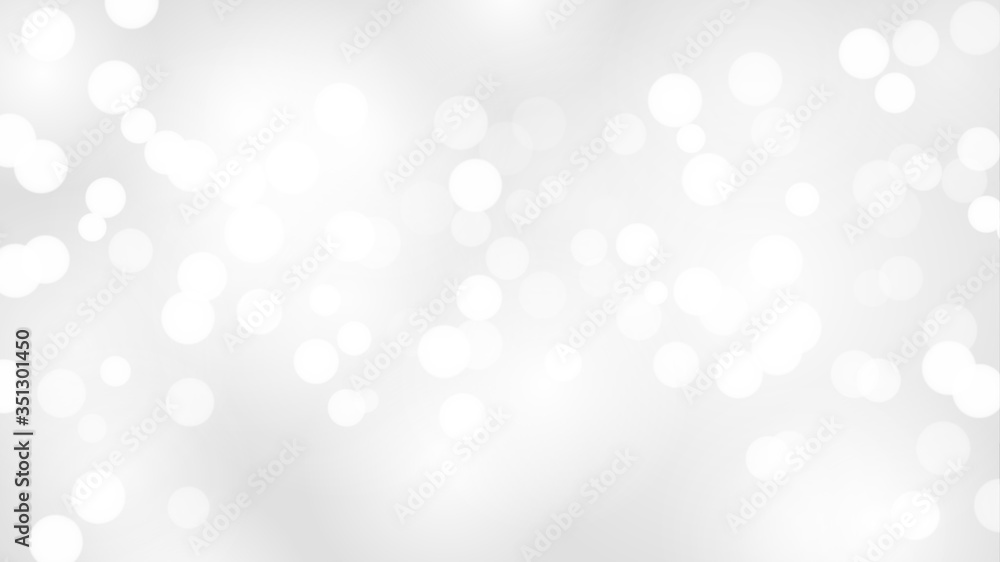 abstract blur white and gray color background with white bokeh lights defocused. abstract blur white and gray color background with white bokeh lights defocused.