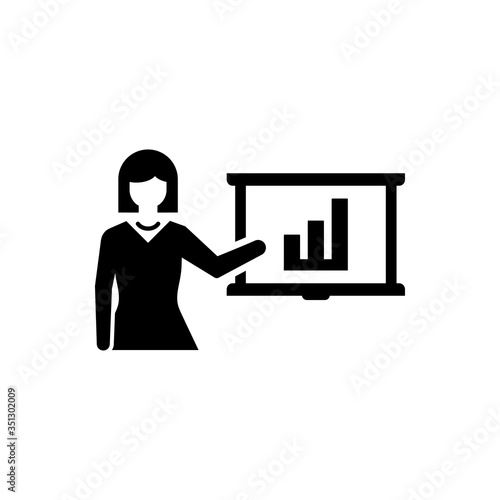 Business analytic icon