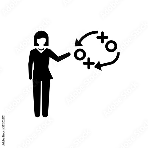 Business tactics icon