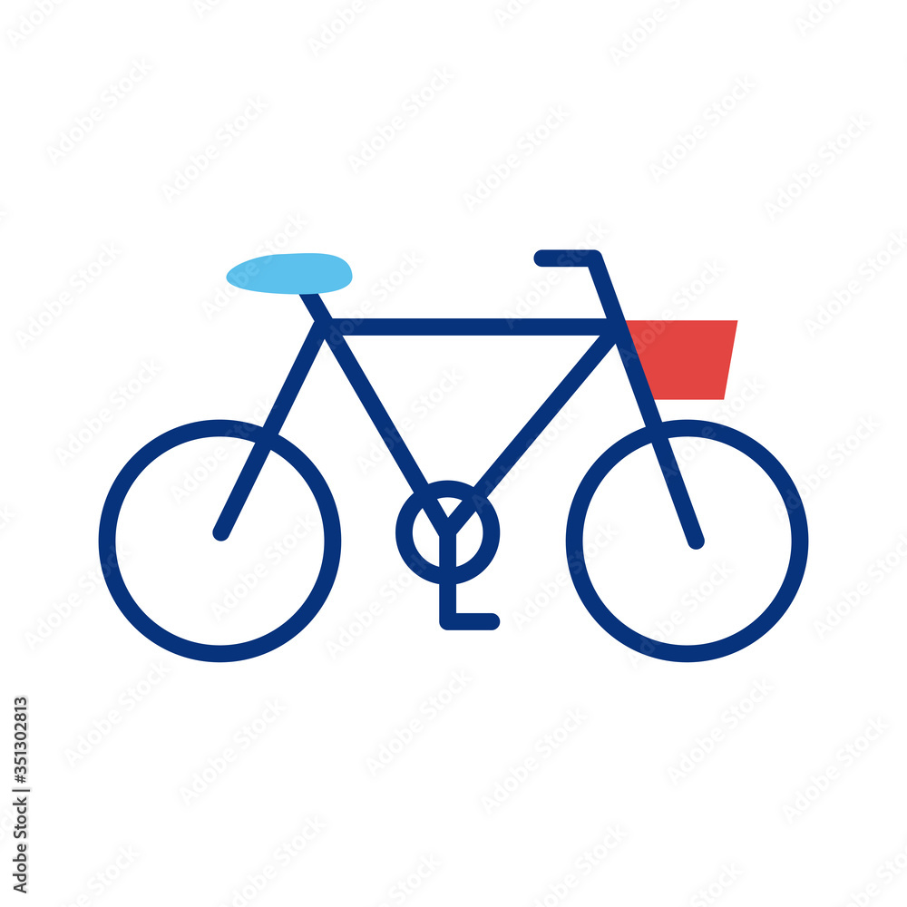 bicycle old line style icon bicycle old line style icon