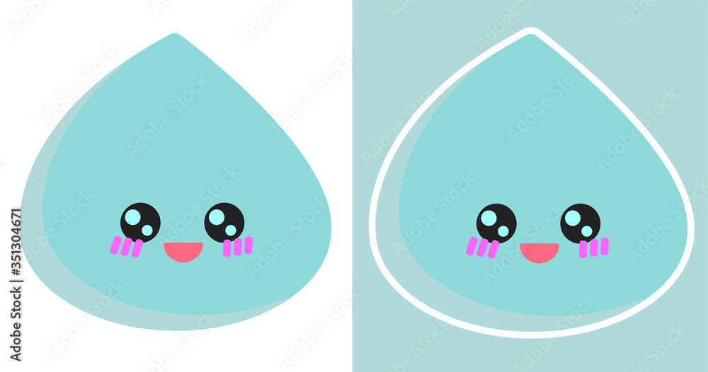 drop of water cute kawaii drop of water cute kawaii