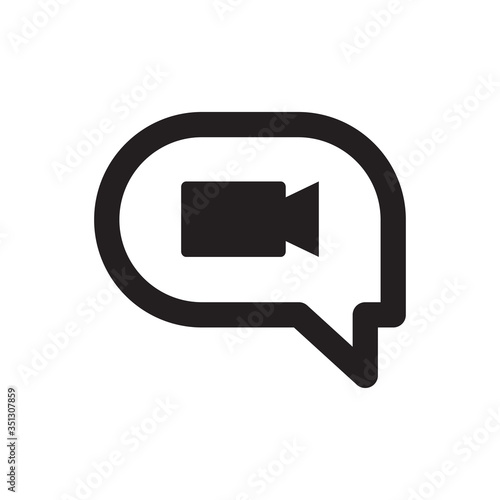 Video chat icon