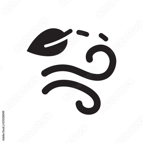 High wind icon