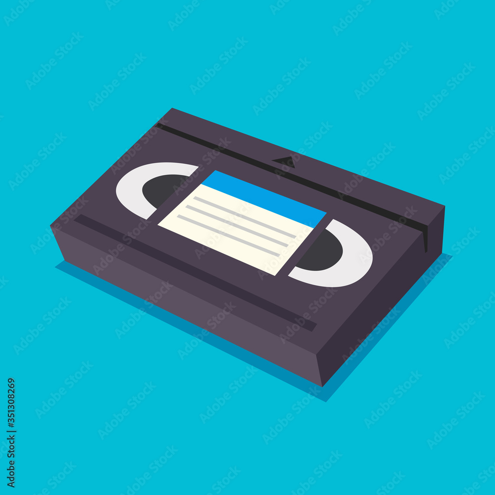 Obraz premium Video Cassette Tape