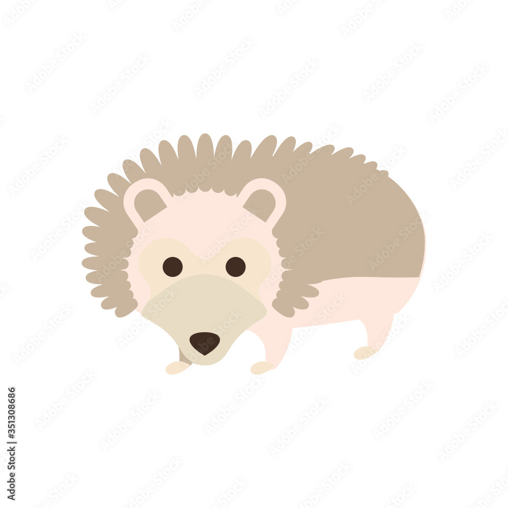 Hedgehog vector graphic Hedgehog vector graphic