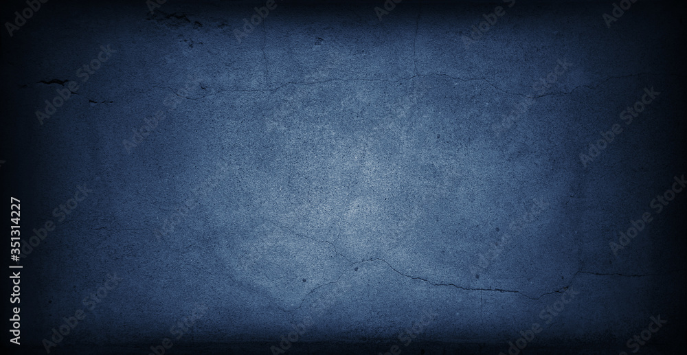 Fototapeta premium Blue textured background
