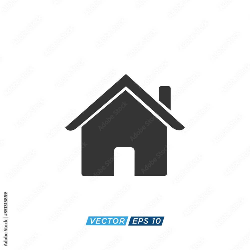 Home and House Logo Icon Vector Home and House Logo Icon Vector
