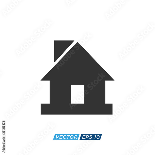 Home and House Logo Icon Vector © Nano99