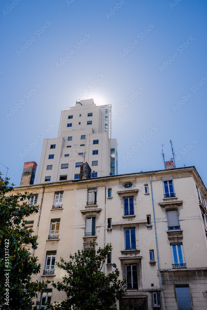 Quartier des Gratte-Ciel à Villeurbanne