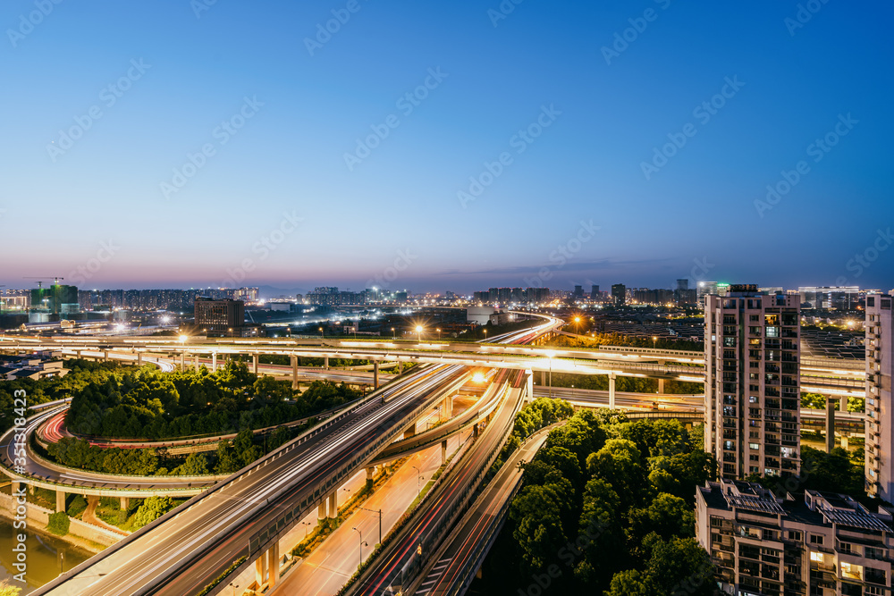 Fototapeta premium road in city