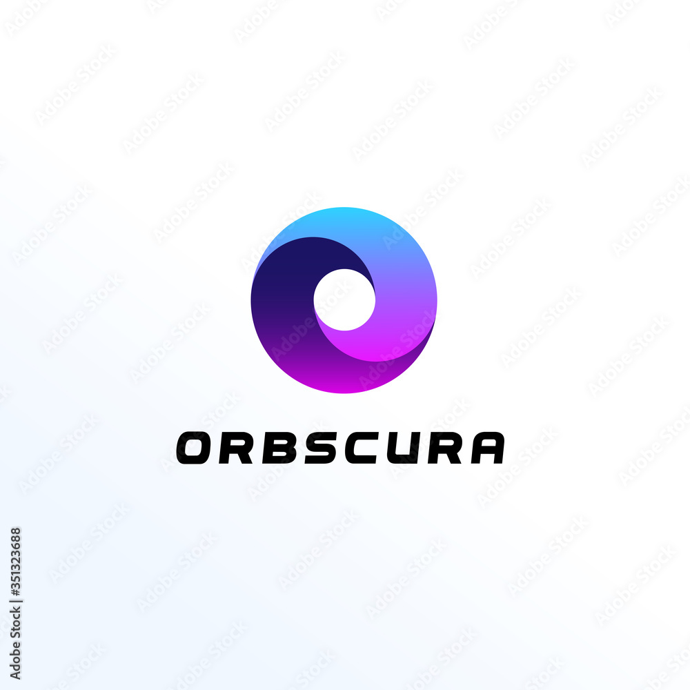 Abstract Shape Technology Logo Template Abstract Shape Technology Logo Template