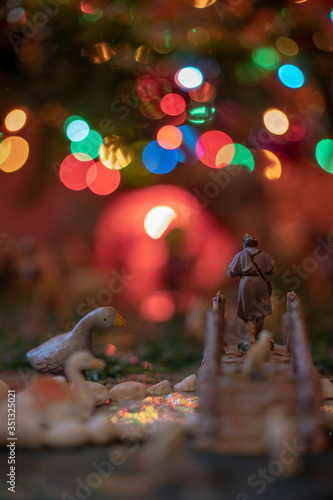 Christmas crib or nativity scene  © victor