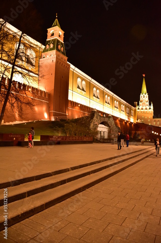 世界有数の有名な要塞 赤の広場（モスクワ）