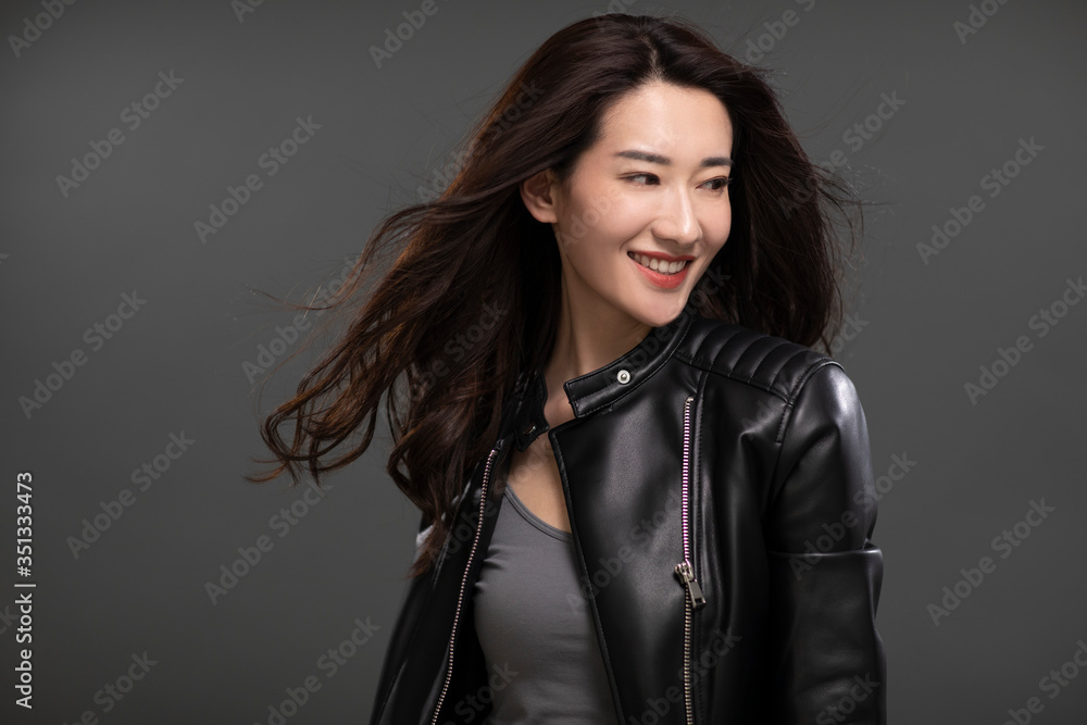 Cool young woman Cool young woman