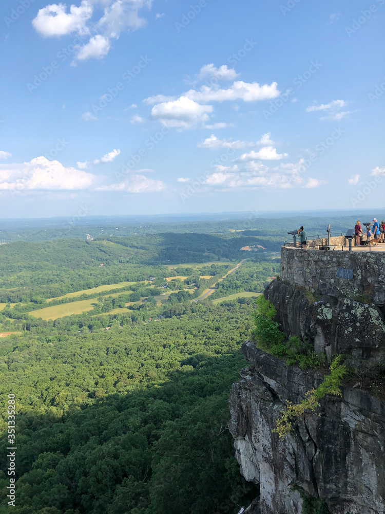 Lookout Moutain at Rock City in Chattanooga