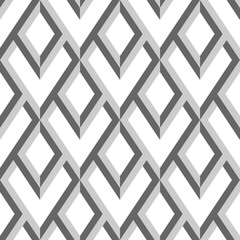 Canvas schilderij Ruiten patronen Modern geometrisch ruitjesmotief stijlvol  © alla_ko