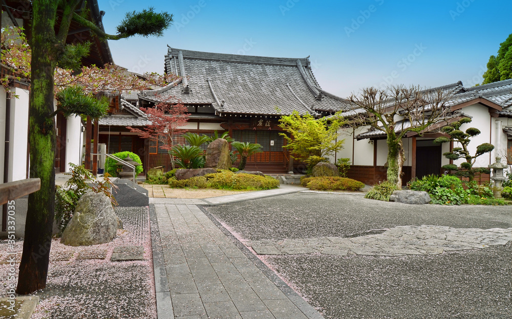 Sesshin-in temple in Hakata old town, Fukuoka city, Japan Sesshin-in temple in Hakata old town, Fukuoka city, Japan