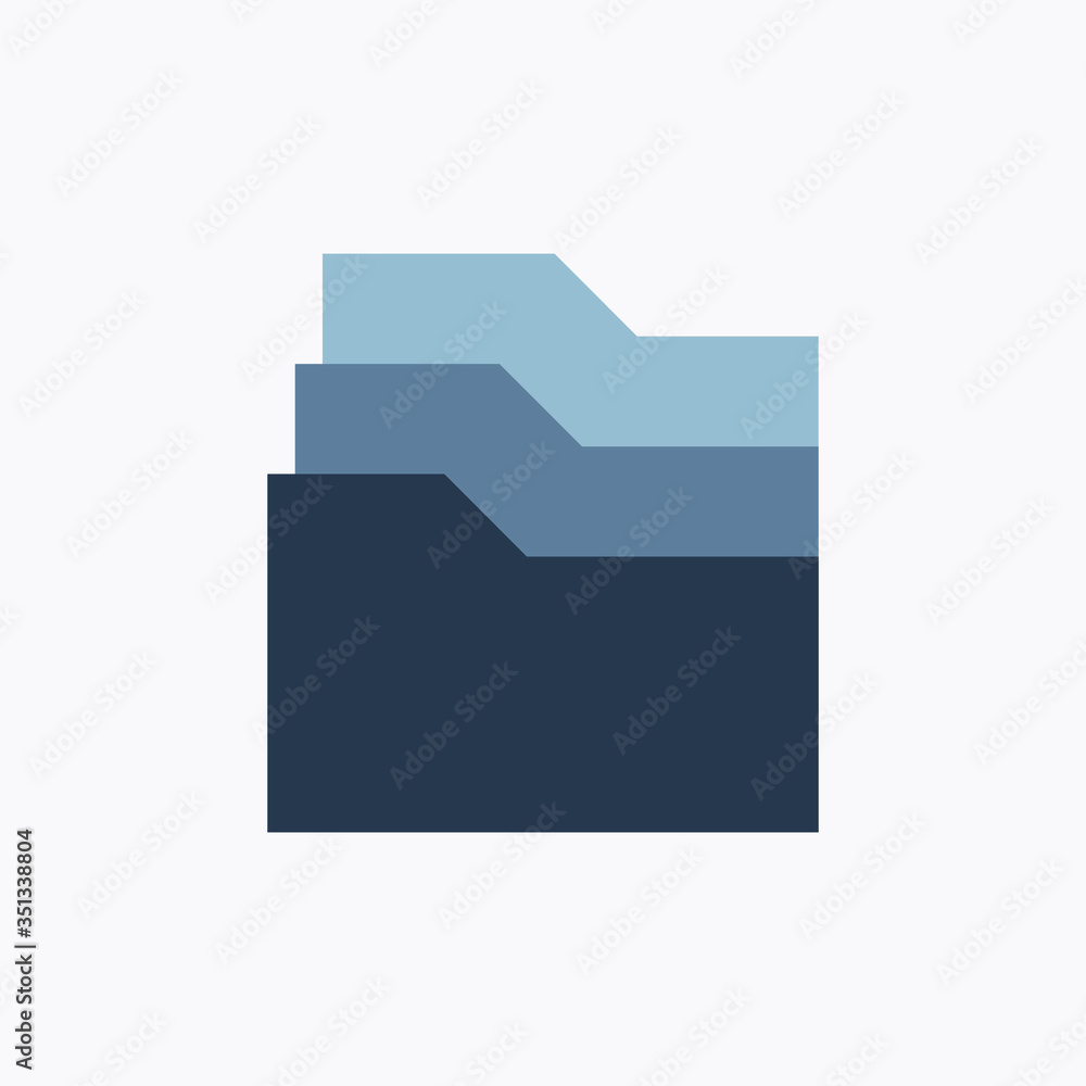 Folder line vector icon. Archive document vector symbol. Organize concept icons set for web design. Modern flat office paper icon for app design. Portfolio binder minimal flat linear icons Folder line vector icon. Archive document vector symbol. Organize concept icons set for web design. Modern flat office paper icon for app design. Portfolio binder minimal flat linear icons
