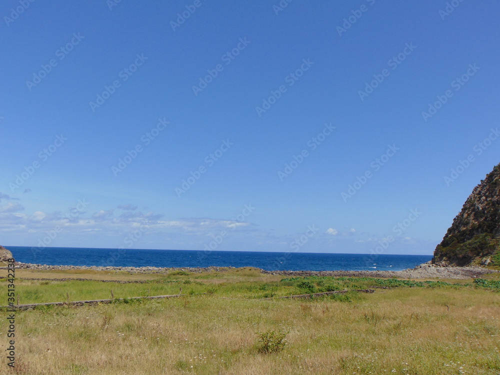 Férias na Ilha Terceira Açores - Portugal, mar, céu, costa, flores