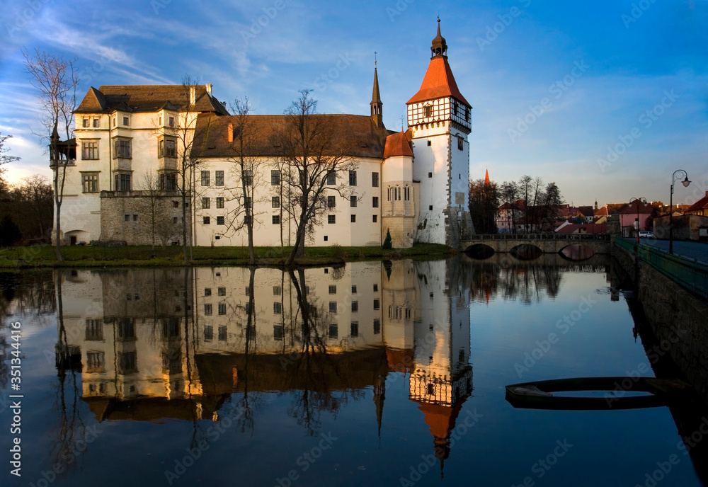 Water castle Blatna, Czech
