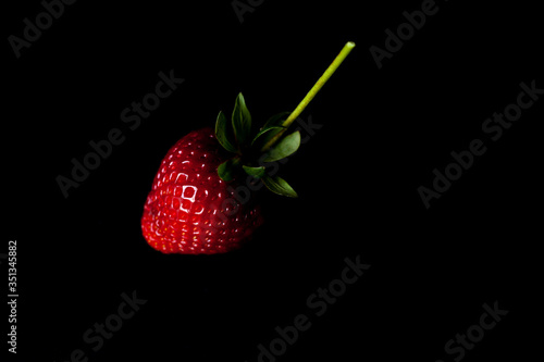 Strawberry with seeds
