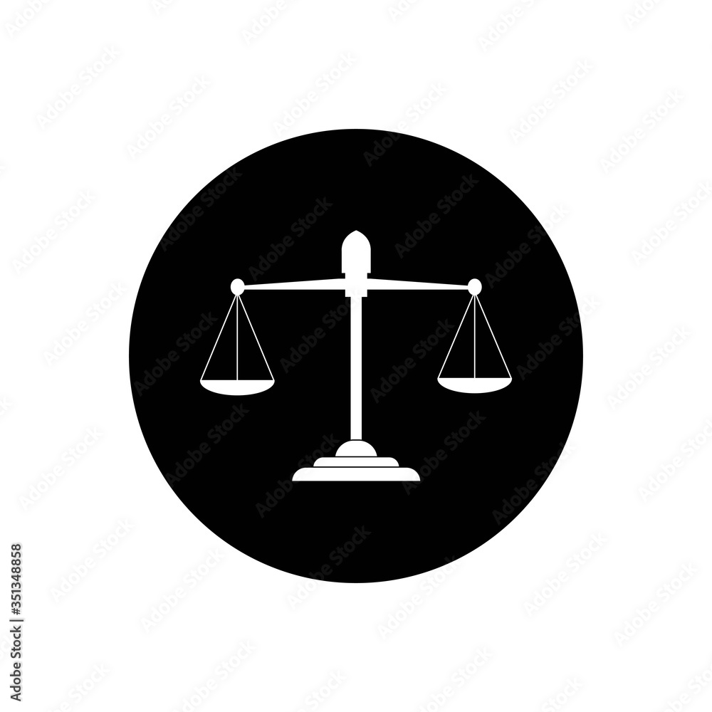 balance logo icon vector balance logo icon vector