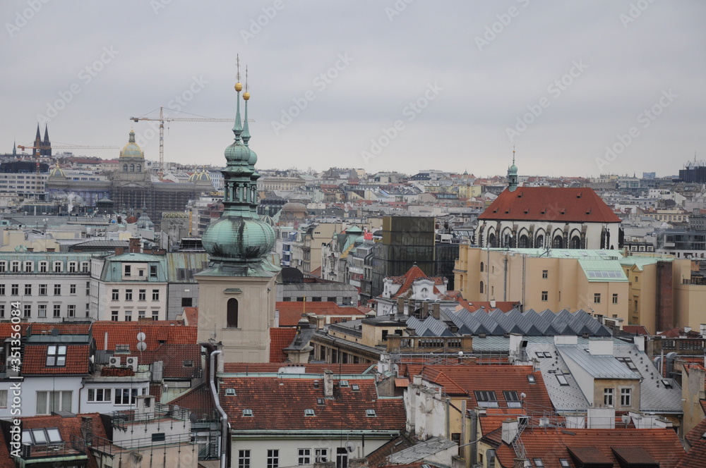 Fototapeta premium Views of Praha city, Czech republic