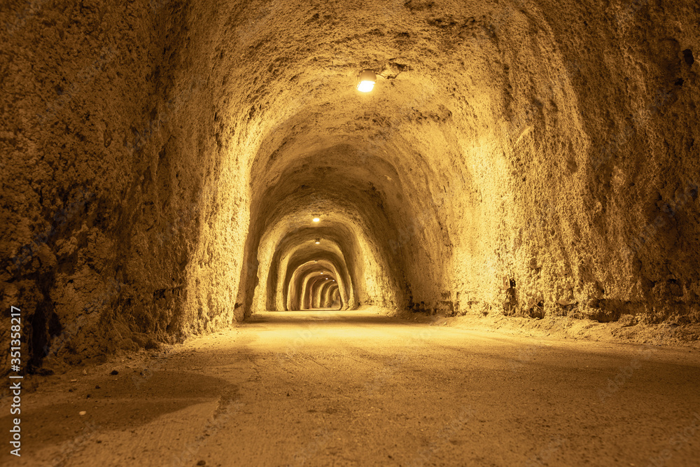 Fototapeta premium Passage through the rock Montenegro
