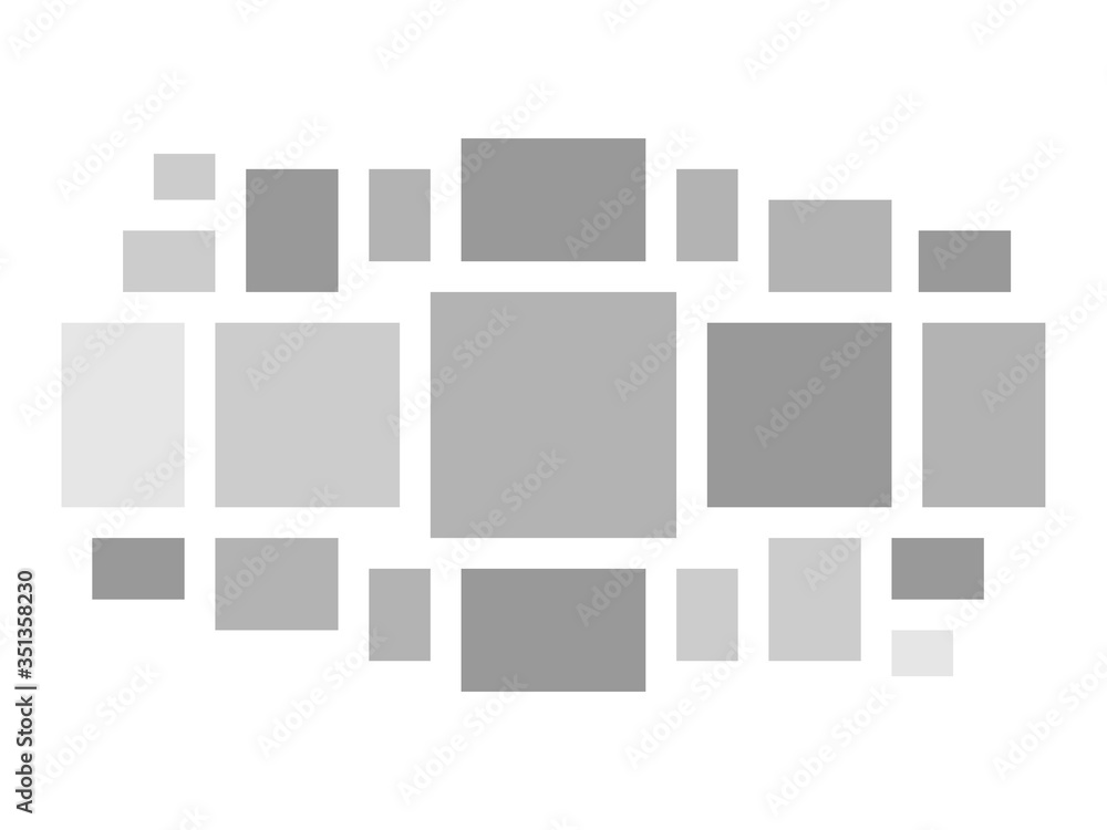 Mood board template collage frames for photo or illustration. Vector frame for photographies and pictures, Creative photo collage or puzzle. Vector board template montage. Mood board template collage frames for photo or illustration. Vector frame for photographies and pictures, Creative photo collage or puzzle. Vector board template montage.