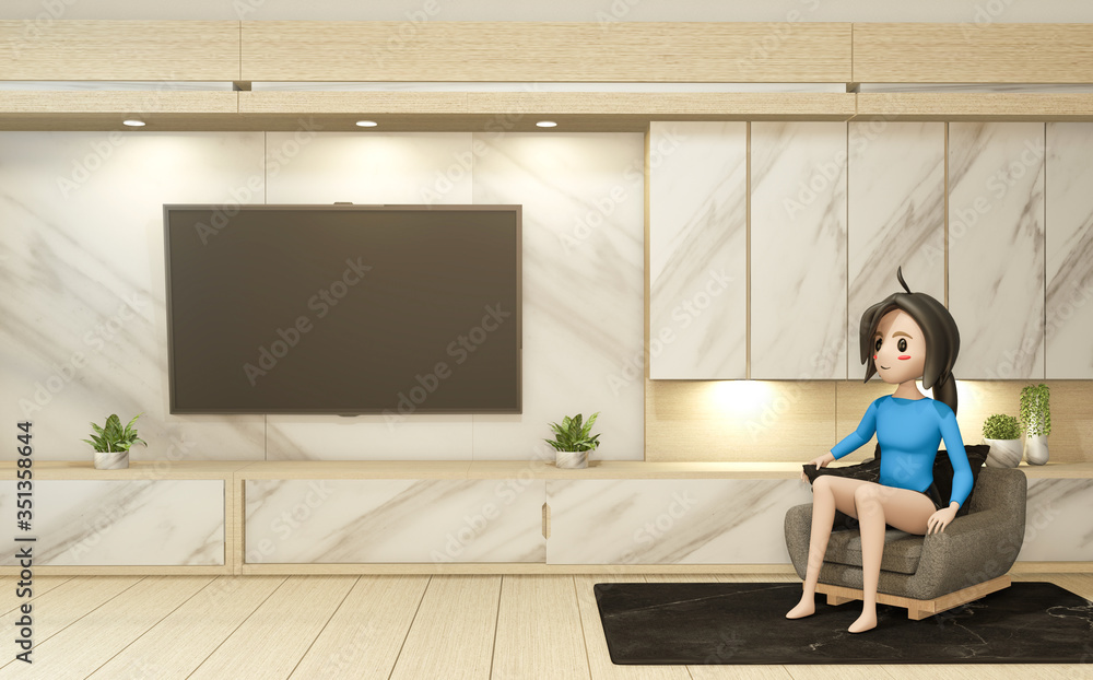 Cabinet granite in white empty interior room style, 3d rendering Cabinet granite in white empty interior room style, 3d rendering