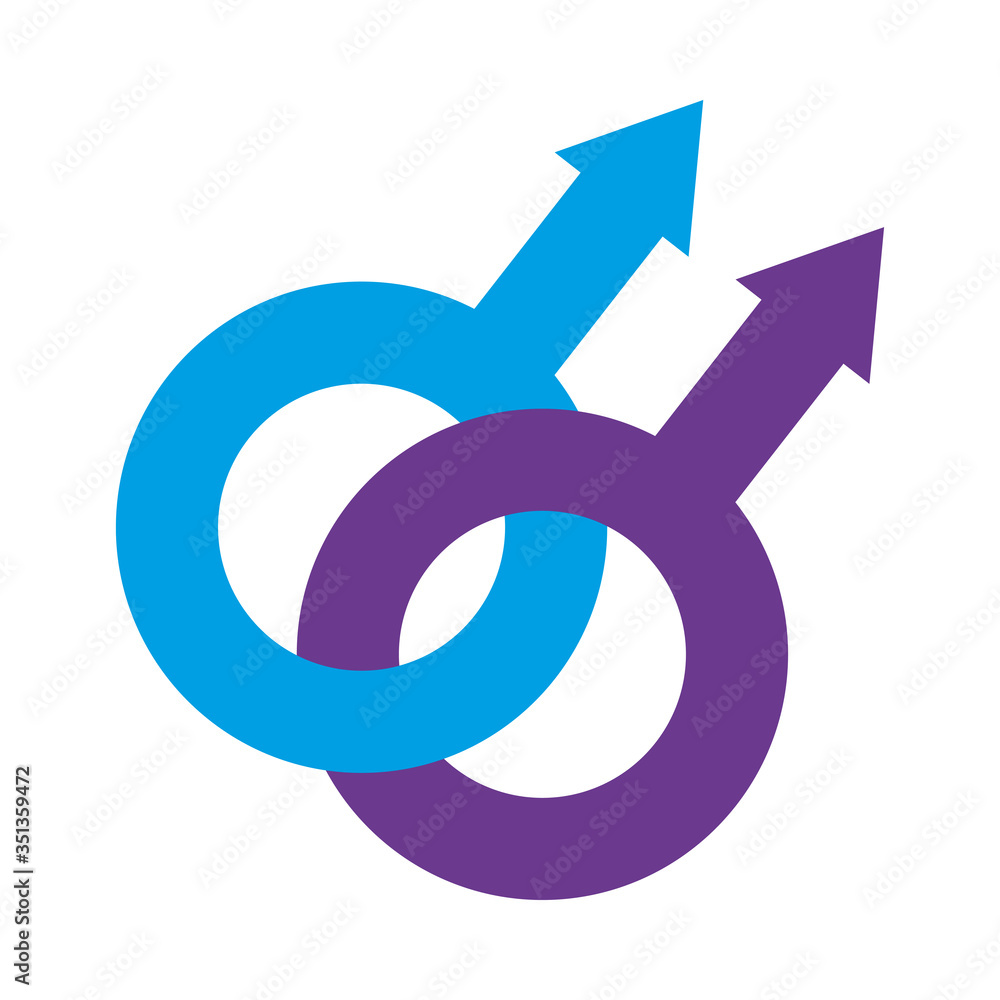 Gender symbol Homosexuality LGBT symbols, Gay symbol, flat style Gender symbol Homosexuality LGBT symbols, Gay symbol, flat style