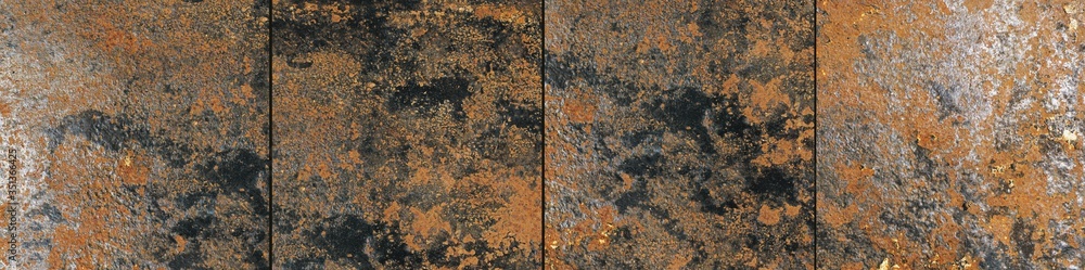 Grunge rusty dark metal background texture or backdrop, large size banner Grunge rusty dark metal background texture or backdrop, large size banner